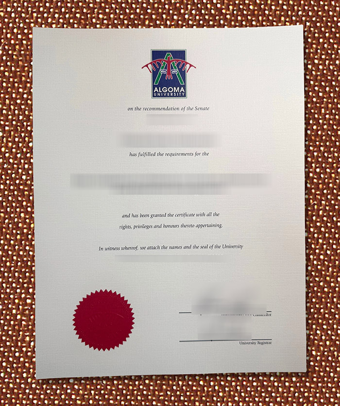 Algoma University Diploma