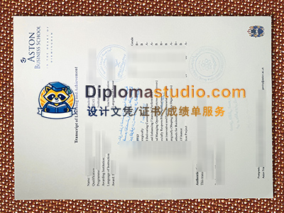 Aston Business School Transcript