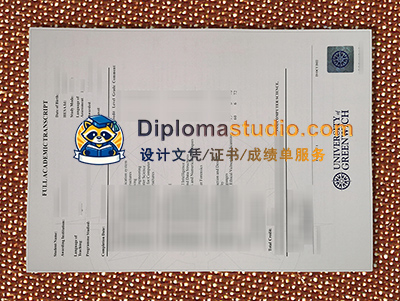 University of Greenwich Transcript