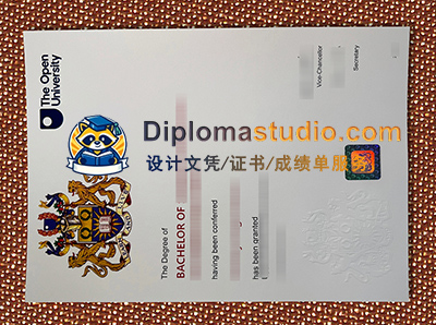 Open University Degree Certificate