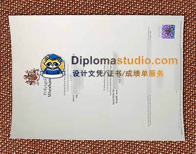 Wrexham University Degree Certificate