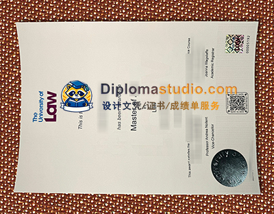 The University of Law Degree Certificate