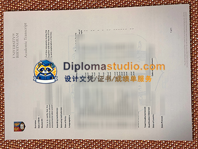 University of Birmingham Transcript