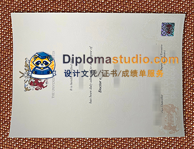 Lancaster University Degree Certificate