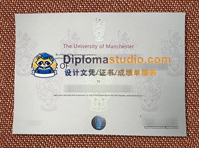 University of Manchester Degree Certificate