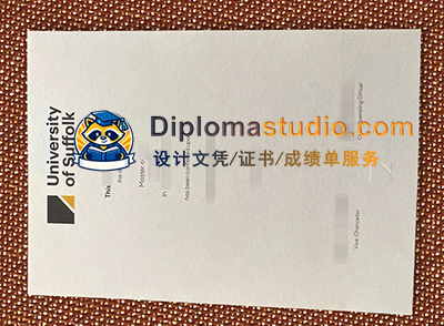 University of Suffolk Degree Certificate