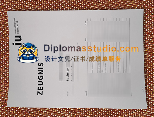 IU Internationale Hochschule Zeugnis
