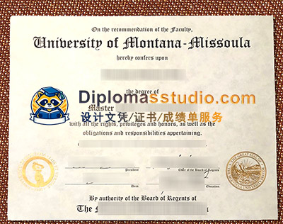 University of Montana Diploma