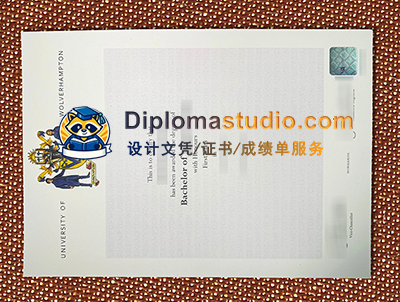 University of Wolverhampton Degree Certificate