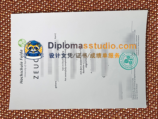 Hochschule Fulda - University of Applied Sciences Zeugnis