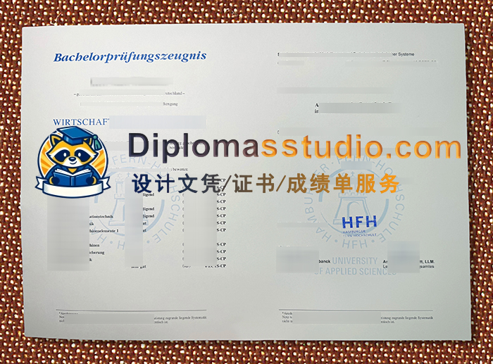 汉堡远程教育大学成绩单, Hamburger Fern-Hochschule Zeugnis