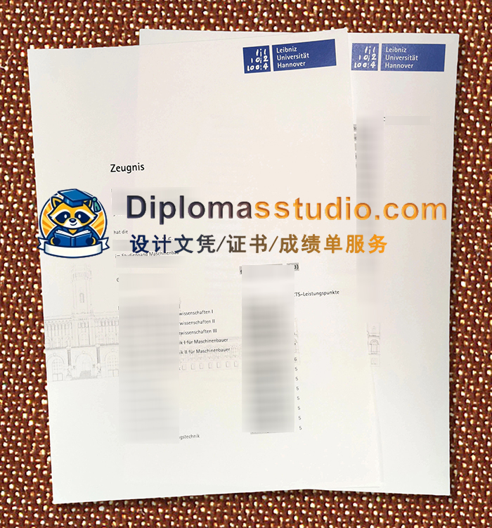 汉诺威莱布尼茨大学成绩单, Leibniz Universität Hannover Zeugnis